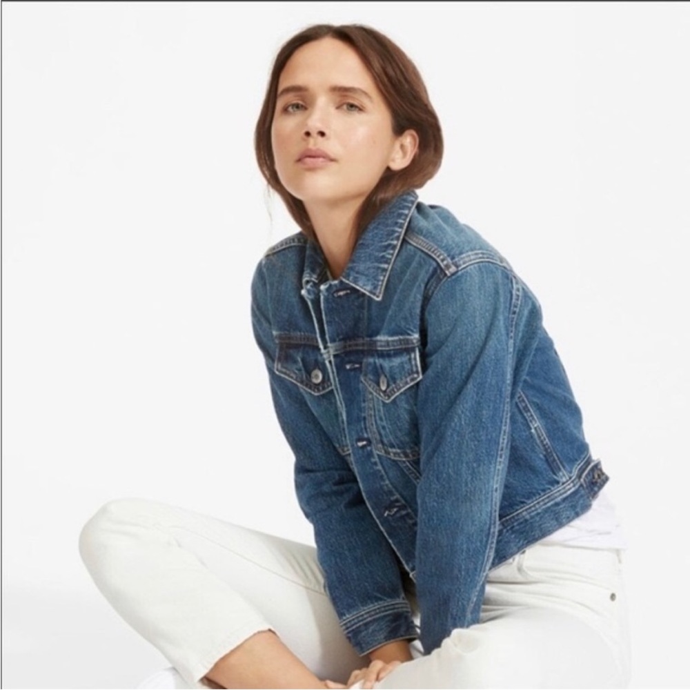 Cropped Denim Jacket - Picture 2 of 4